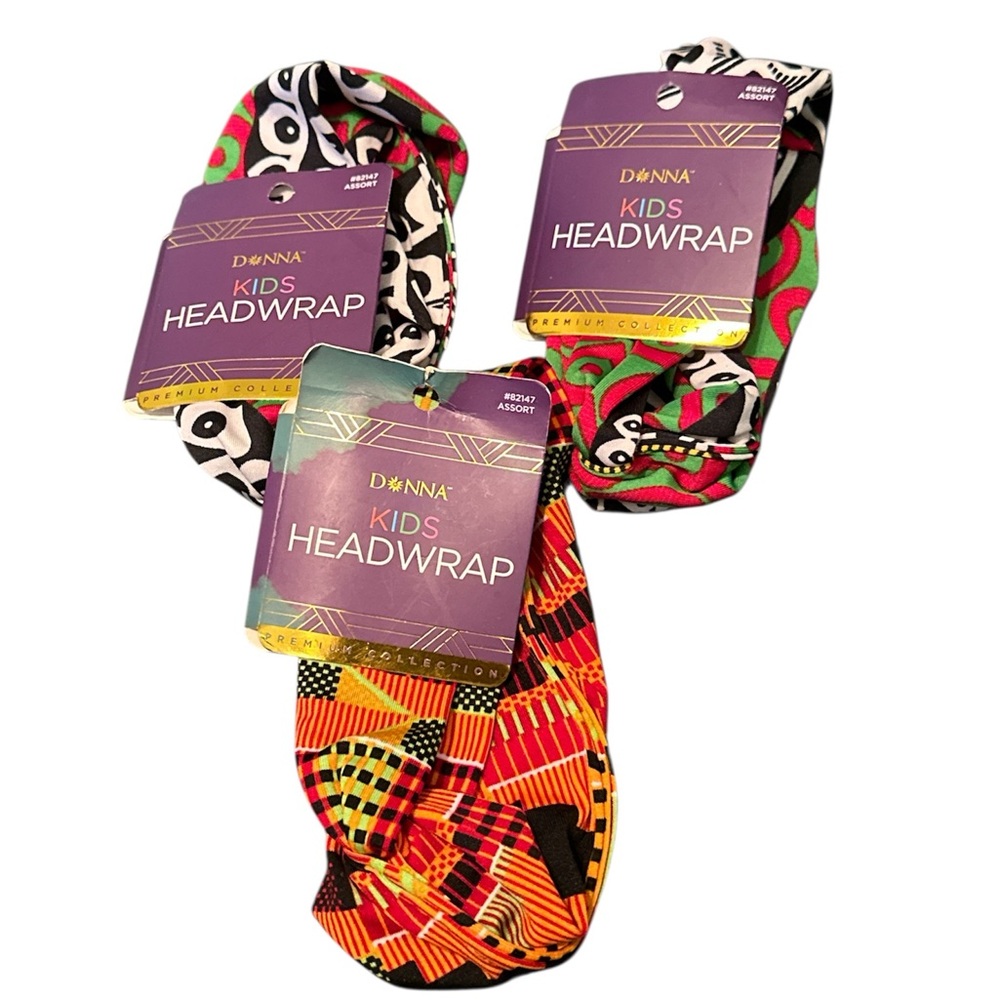 Donna Premium Collection Head wrap For Kids Bundle of 3 New